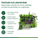 Bac à plantes pour jardin vertical - Système clic - Kit de démarrage - 6 pièces